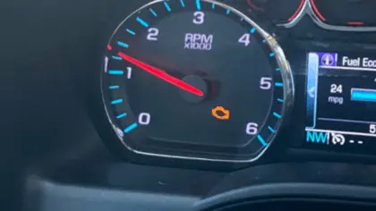 gmc sierra check engine light reset